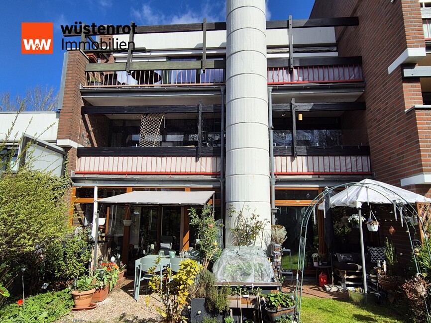Gepflegte Wohnung mit Garten in Geesthacht...